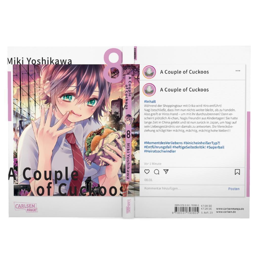 Bild: 9783551793805 | A Couple of Cuckoos 8 | Miki Yoshikawa | Taschenbuch | 185 S. | 2023