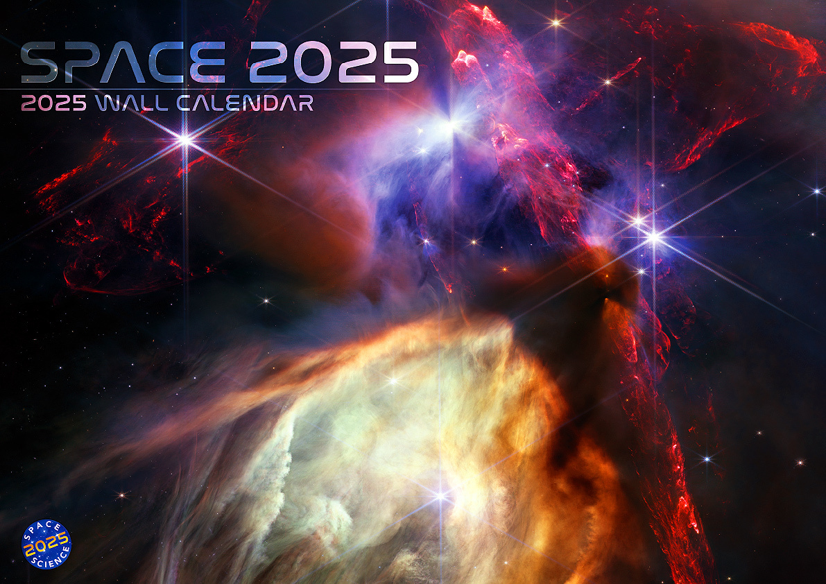 Cover: 9798893610574 | Space 2025: Views from the James Webb Telescope | Kalender | 14 S.