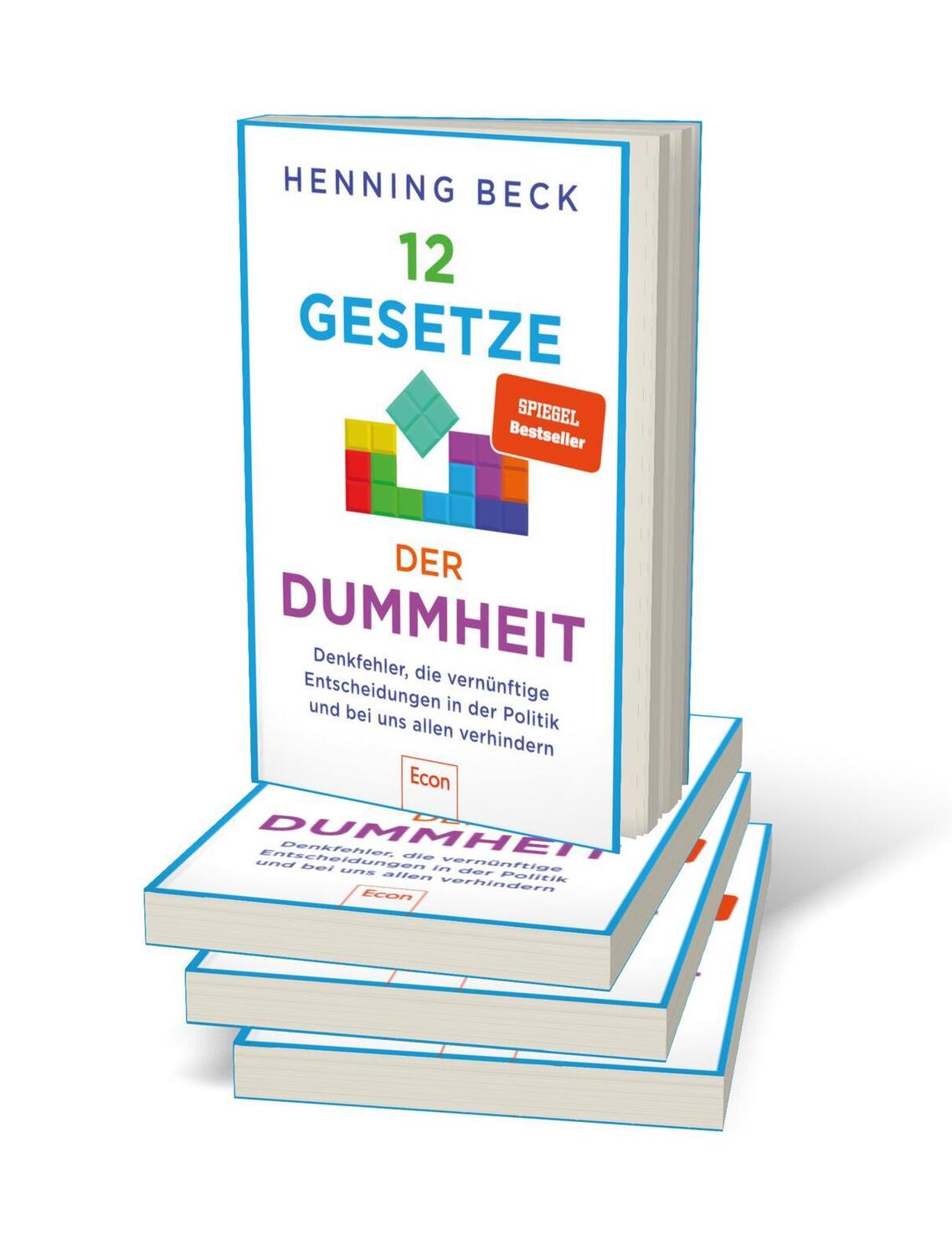 Bild: 9783430211024 | 12 Gesetze der Dummheit | Henning Beck | Taschenbuch | 256 S. | 2023