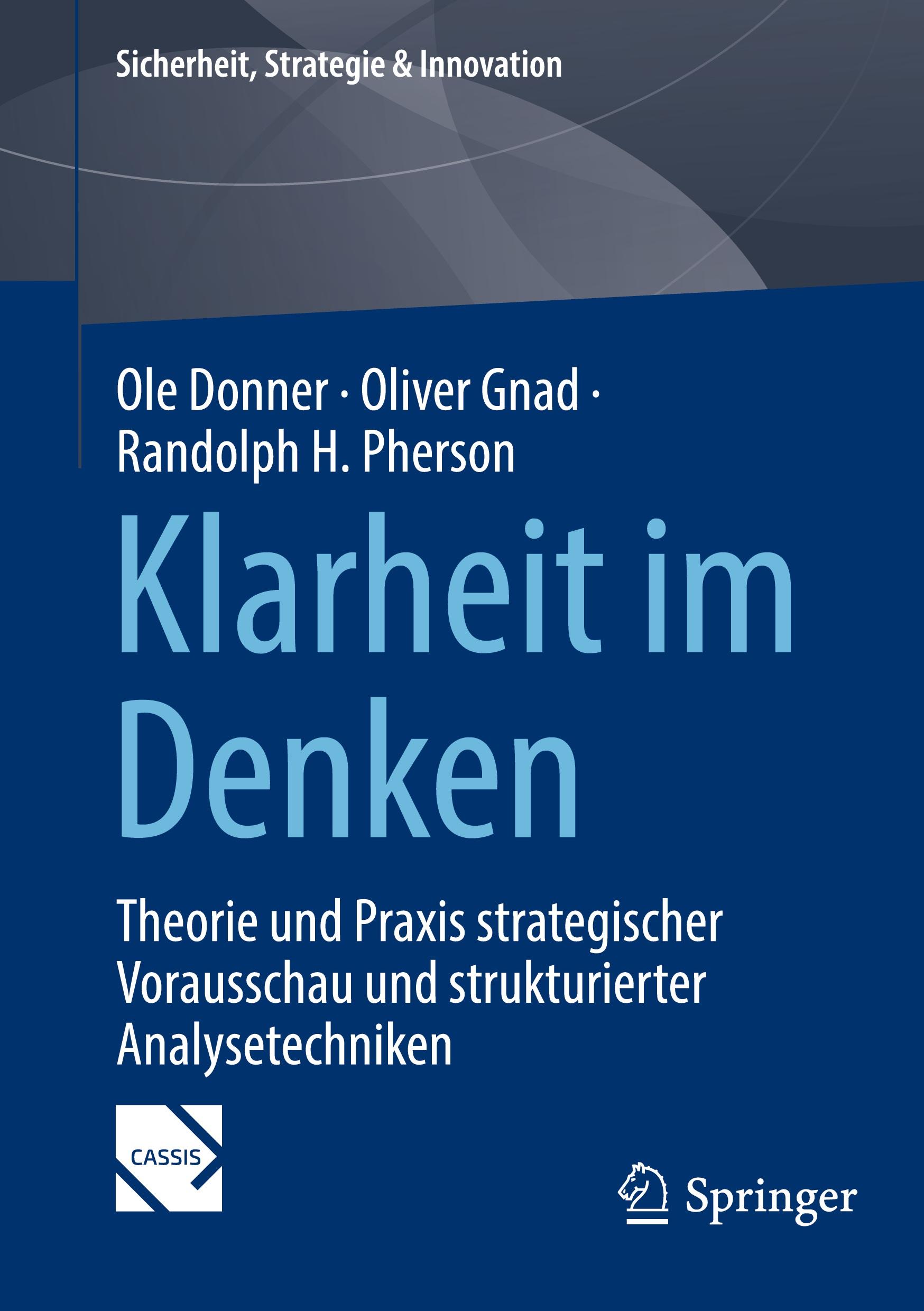 Cover: 9783031621161 | Klarheit im Denken | Ole Donner (u. a.) | Taschenbuch | Paperback