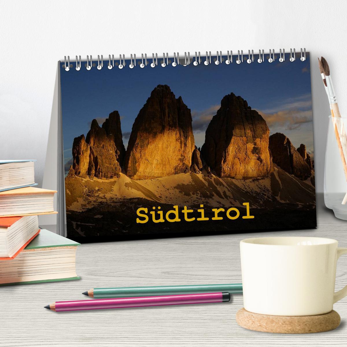 Bild: 9783435628537 | Südtirol im Jahreslauf (Tischkalender 2025 DIN A5 quer), CALVENDO...