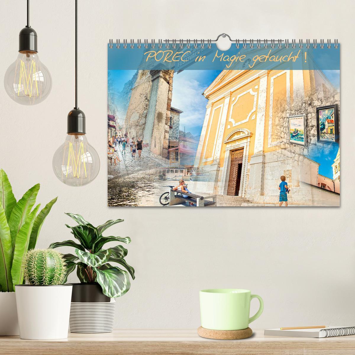 Bild: 9783435174911 | POREC in Magie getaucht! (Wandkalender 2025 DIN A4 quer), CALVENDO...