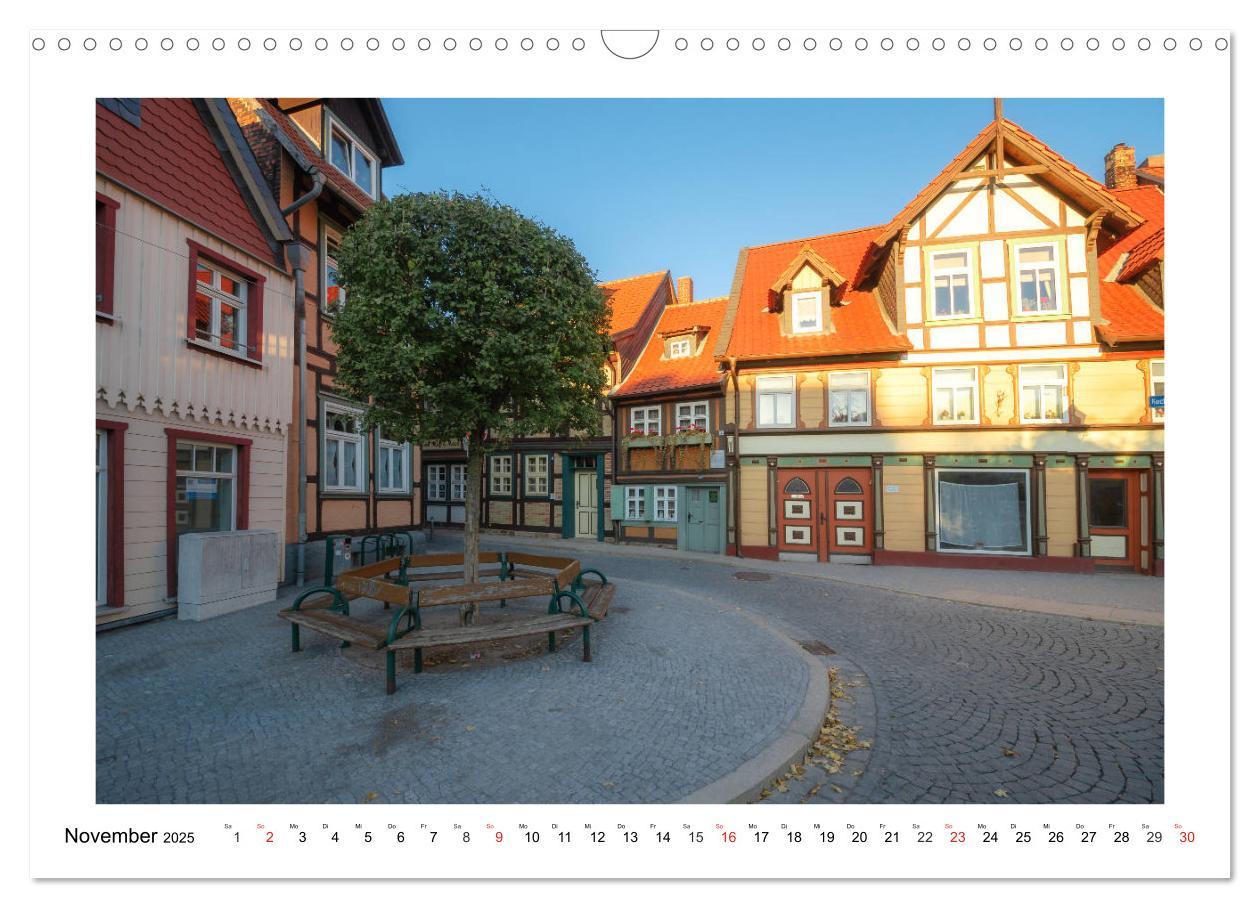 Bild: 9783435235933 | Wernigerode - Die Fachwerkstadt im Harz (Wandkalender 2025 DIN A3...