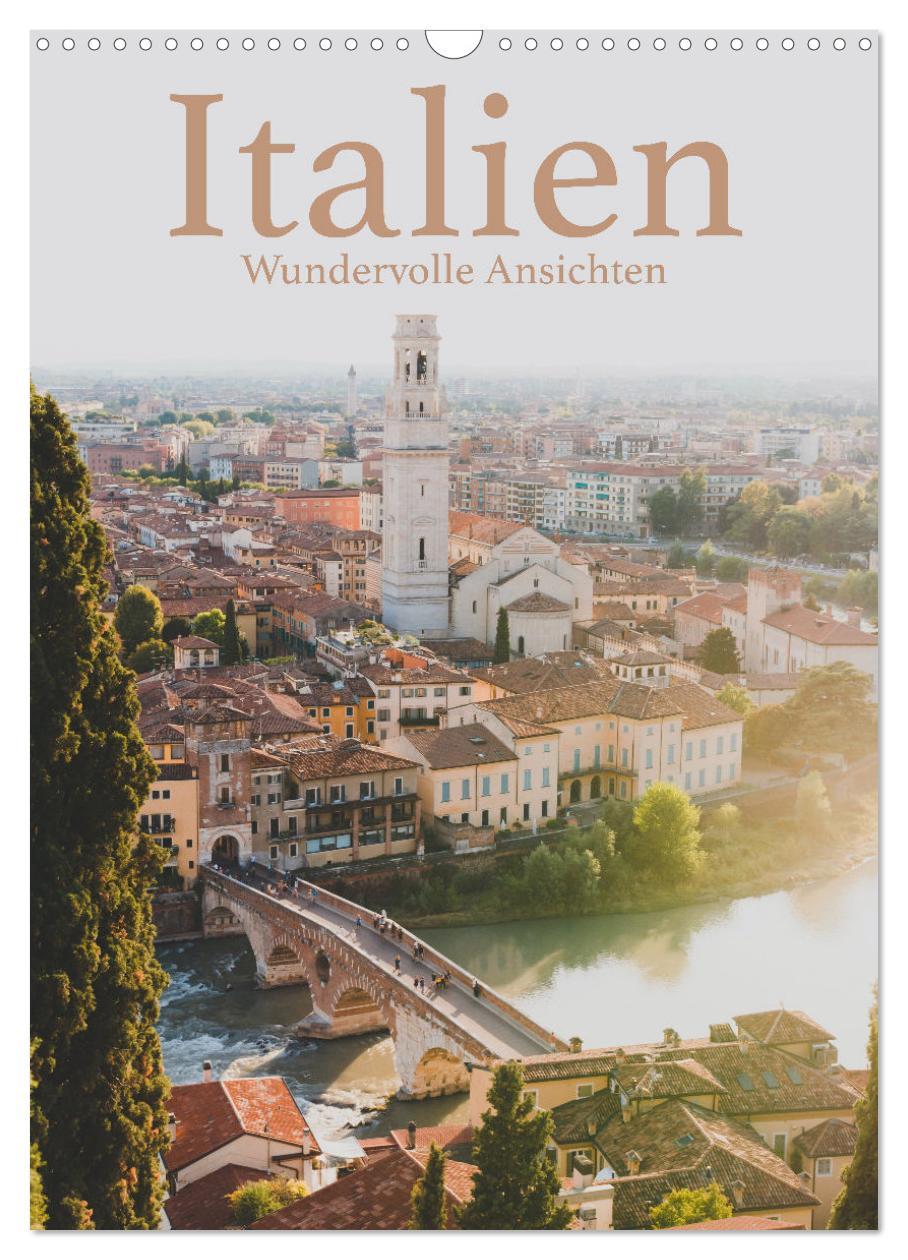 Cover: 9783435915507 | Italien - Wundervolle Ansichten (Wandkalender 2025 DIN A3 hoch),...