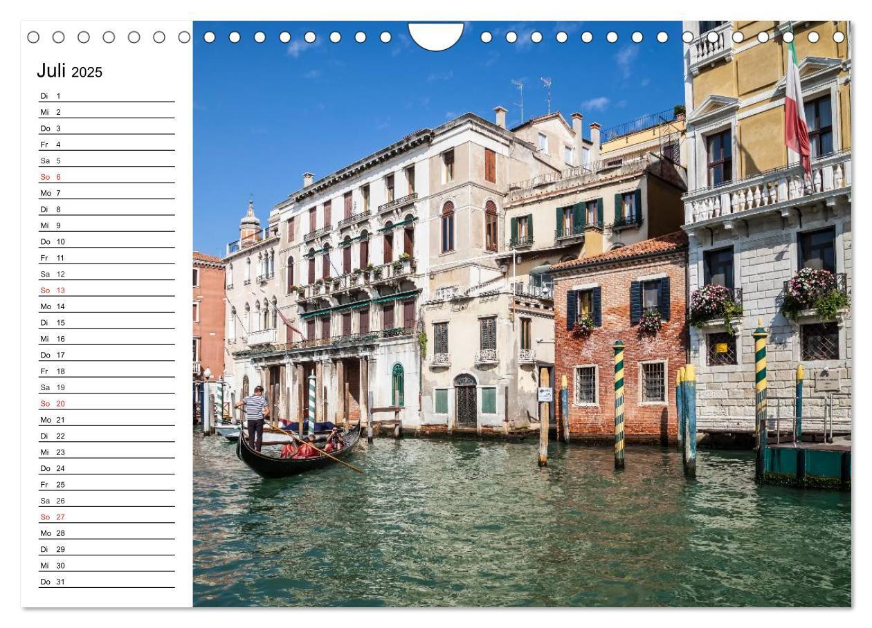 Bild: 9783435509195 | VENEDIG Eine Tour auf dem Canal Grande (Wandkalender 2025 DIN A4...