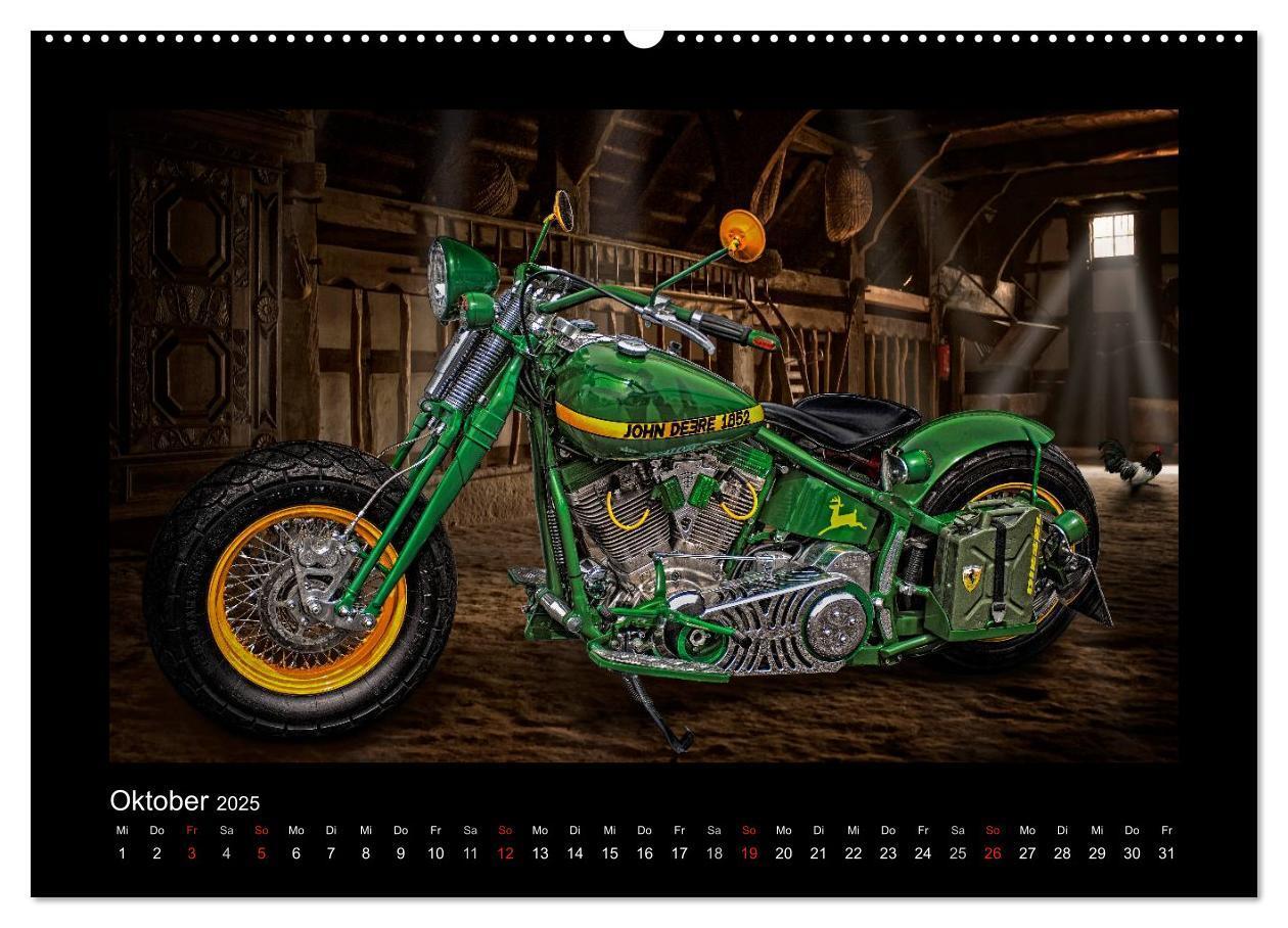 Bild: 9783435708505 | Motorrad-Träume ¿ Chopper und Custombikes (Wandkalender 2025 DIN A2...