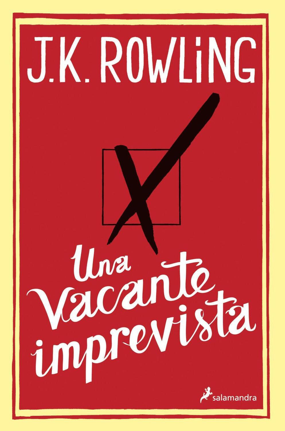 Cover: 9788498384925 | Una vacante imprevista | J. K. Rowling | Taschenbuch | 601 S. | 2012