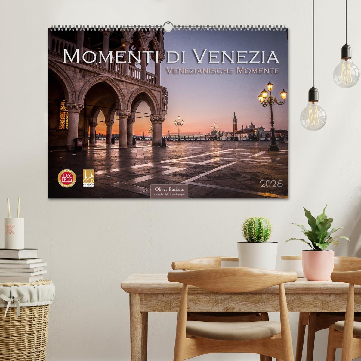 Bild: 9783435403233 | Momenti di Venezia - Venezianische Momente (Wandkalender 2025 DIN...