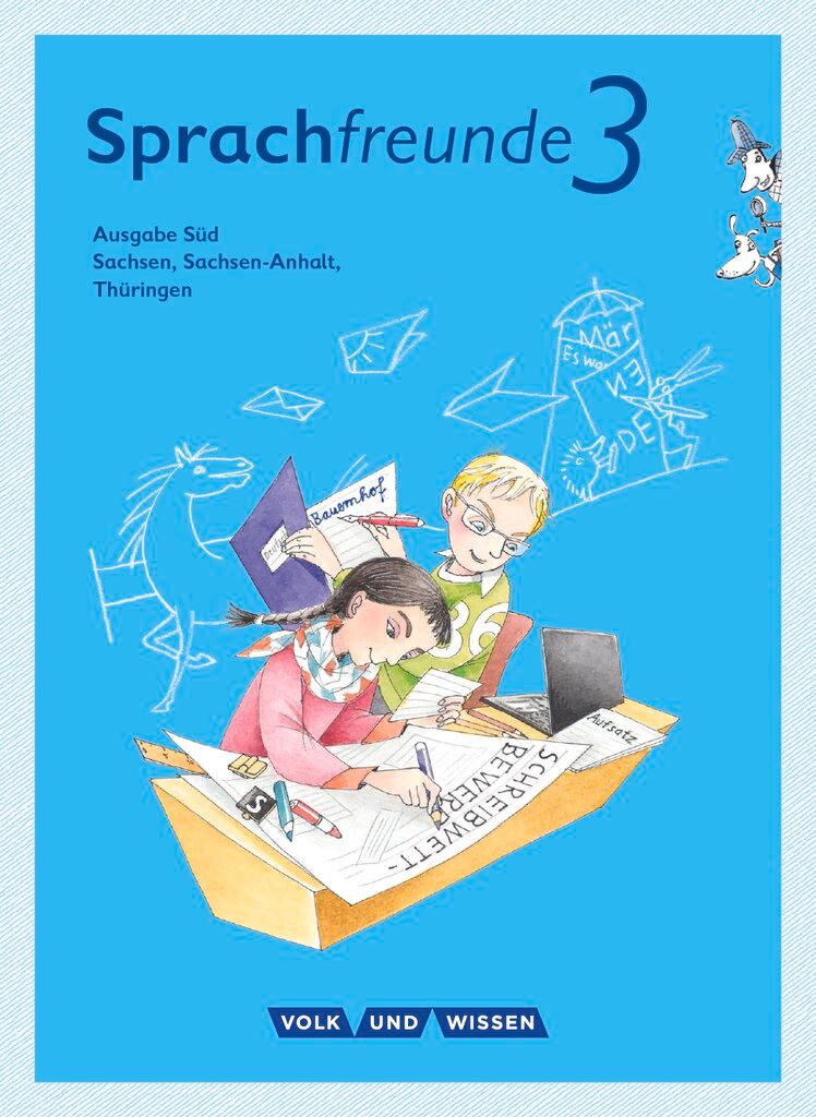 Cover: 9783060836550 | Sprachfreunde 3. Schuljahr. Sprachbuch mit Grammatiktafel und...