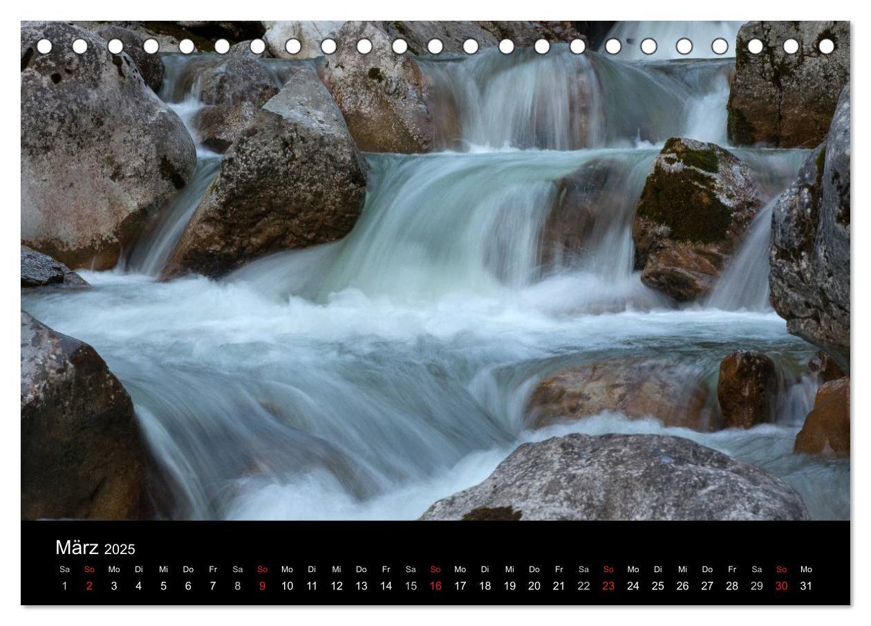 Bild: 9783435668052 | Kuhflucht Wasserfälle bei Farchant (Tischkalender 2025 DIN A5...