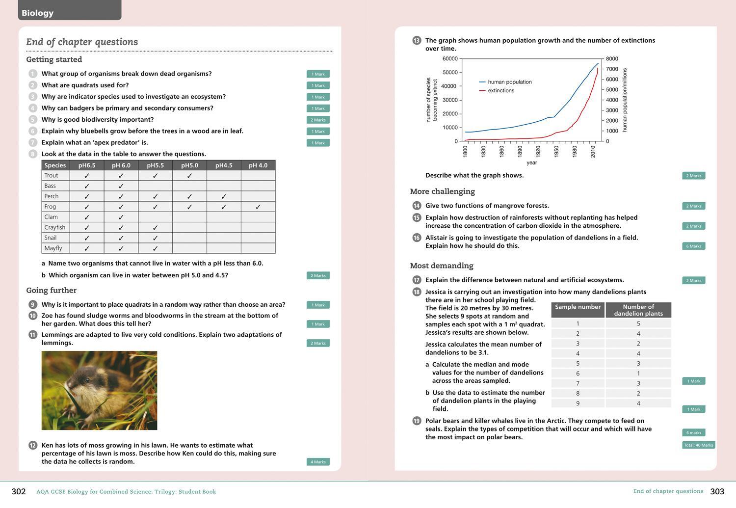 Bild: 9780008175047 | AQA GCSE Biology for Combined Science: Trilogy 9-1 Student Book | Buch