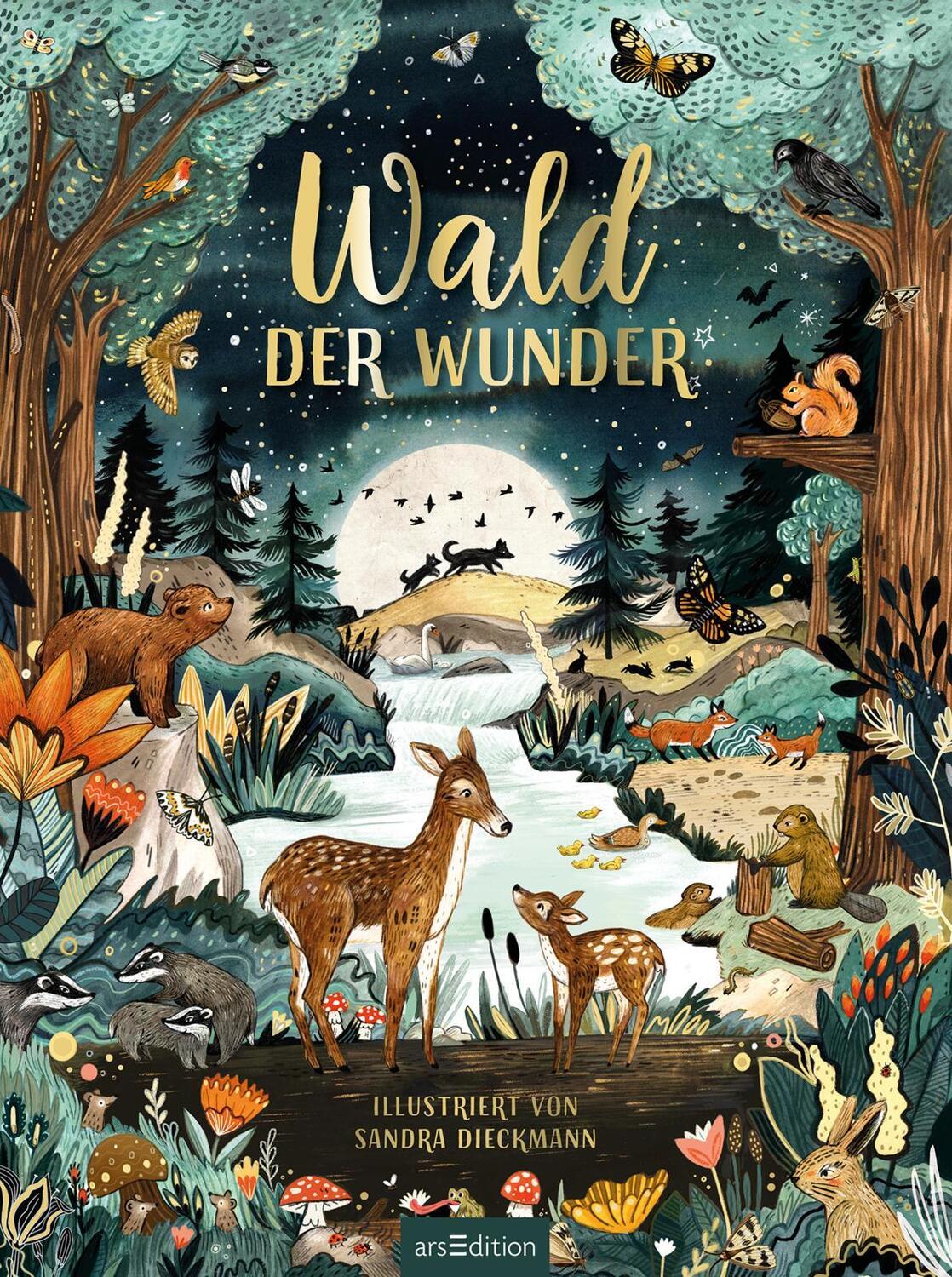 Bild: 9783845848624 | Wald der Wunder | Buch | Hardcover mit Goldfolie | 32 S. | Deutsch