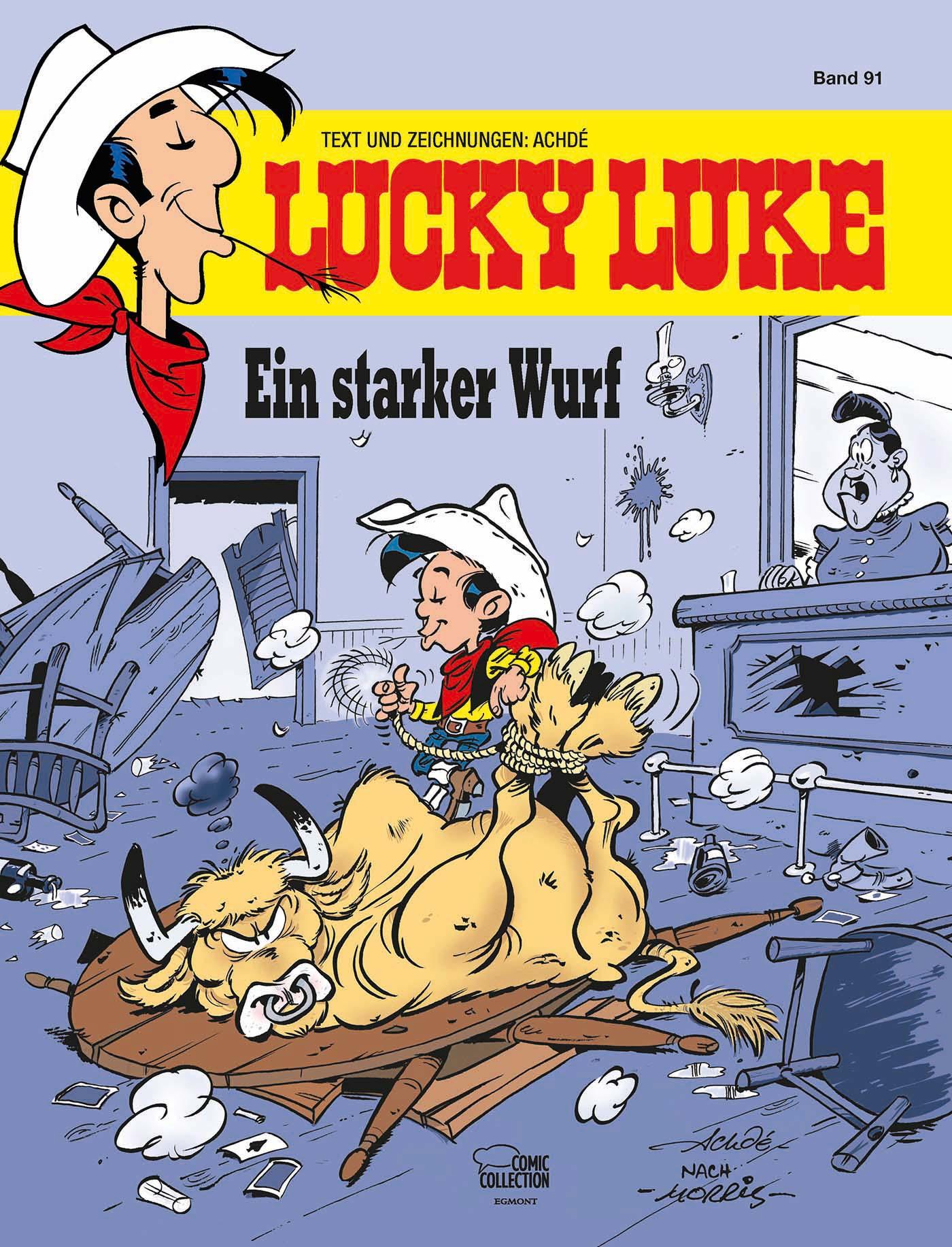 Cover: 9783770437658 | Lucky Luke 91 - Lucky Kid - Ein starker Wurf | Achdé | Buch | 48 S.