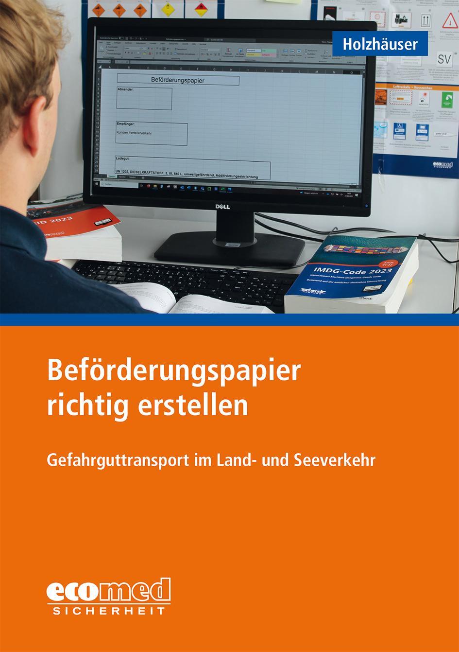 Cover: 9783609688817 | Beförderungspapier richtig erstellen | Petra Holzhäuser | Taschenbuch