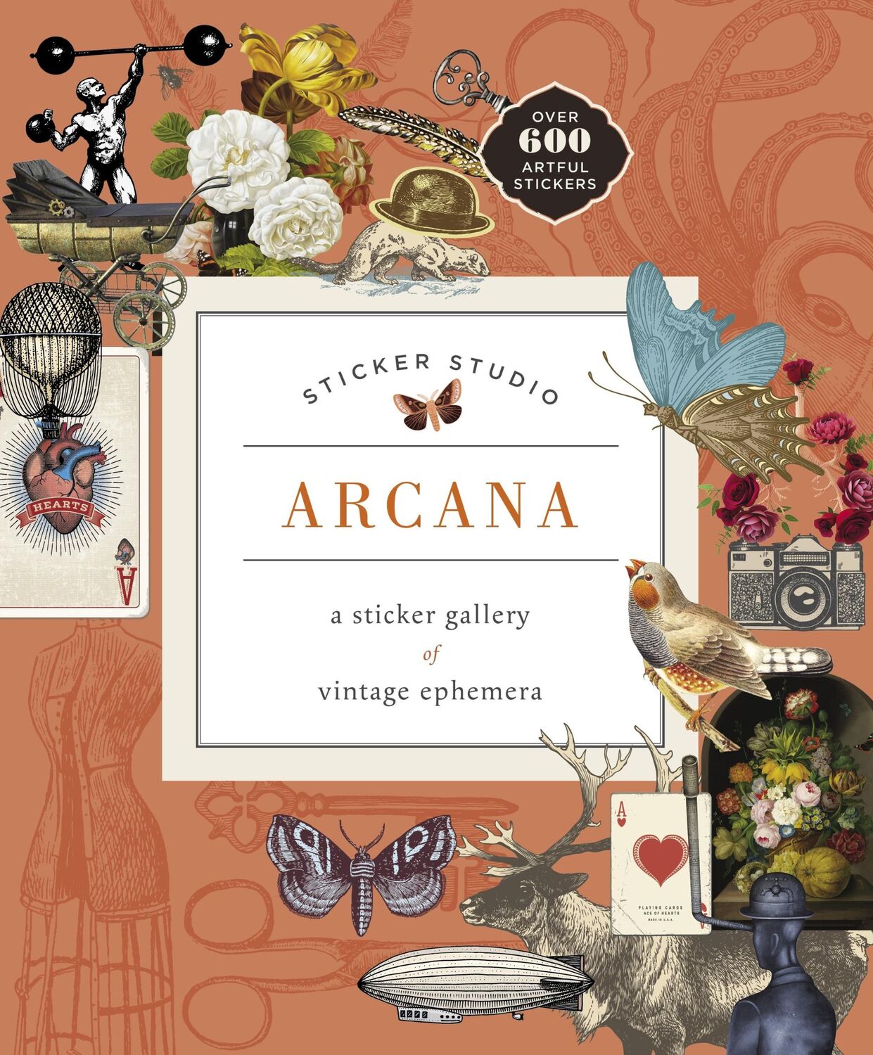 Cover: 9781250279330 | Sticker Studio: Arcana | A Sticker Gallery of Vintage Ephemera | Buch