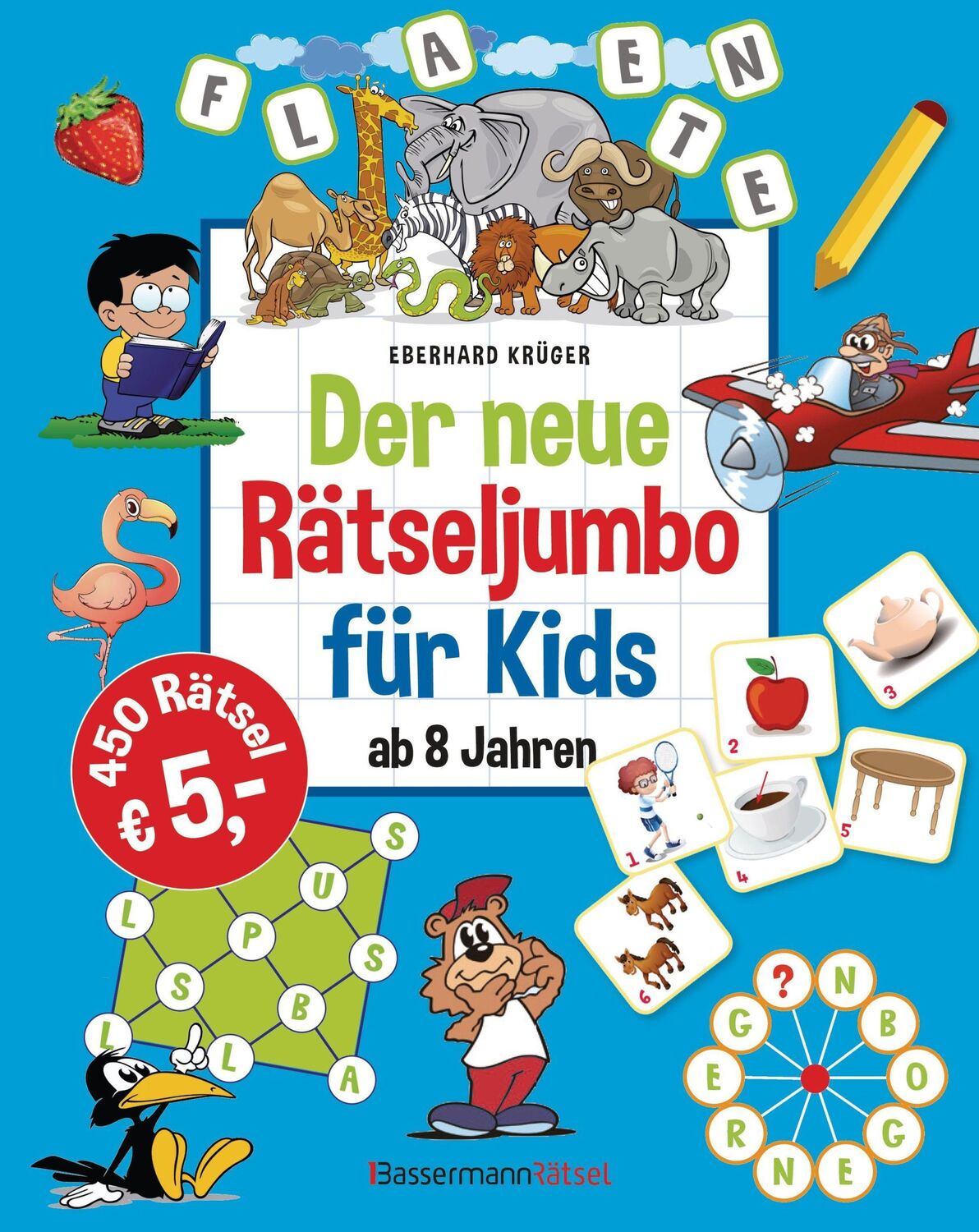 Cover: 9783809443858 | Der neue Rätseljumbo für Kids | Eberhard Krüger | Taschenbuch | 304 S.