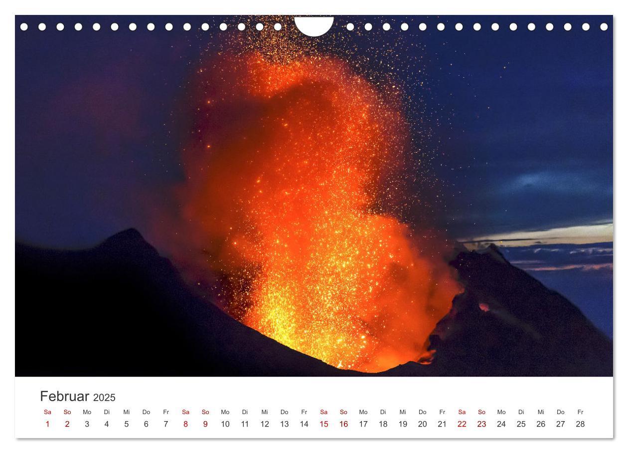 Bild: 9783383941337 | Vulkane - Beeindruckende Feuerberge (Wandkalender 2025 DIN A4...