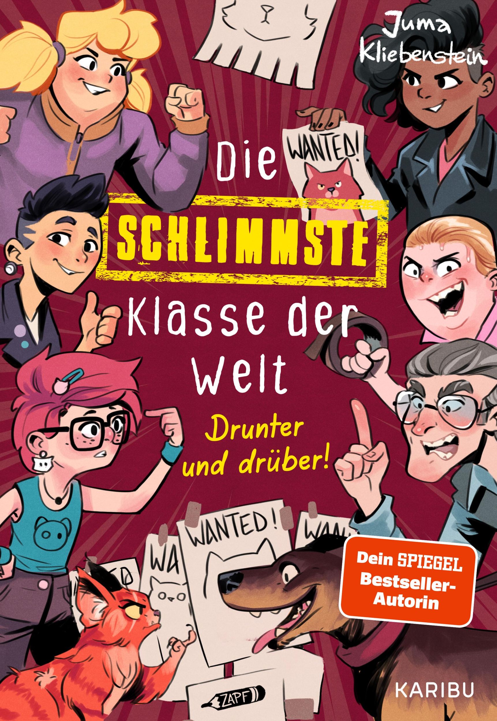 Cover: 9783961294176 | Die schlimmste Klasse der Welt (Band 4) - Drunter und drüber! | Buch