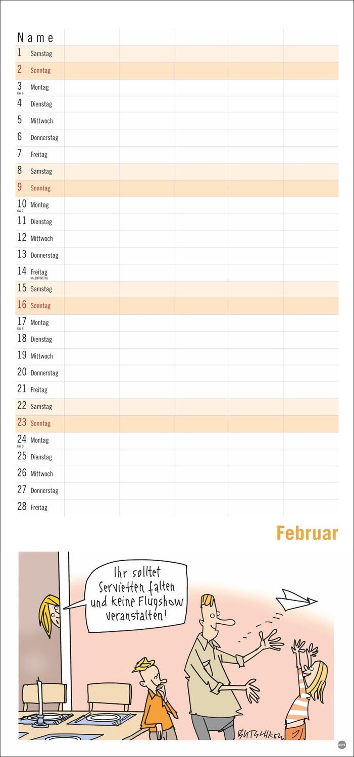 Bild: 9783756405855 | Peter Butschkow: Familienplaner 2025 | Peter Butschkow | Kalender