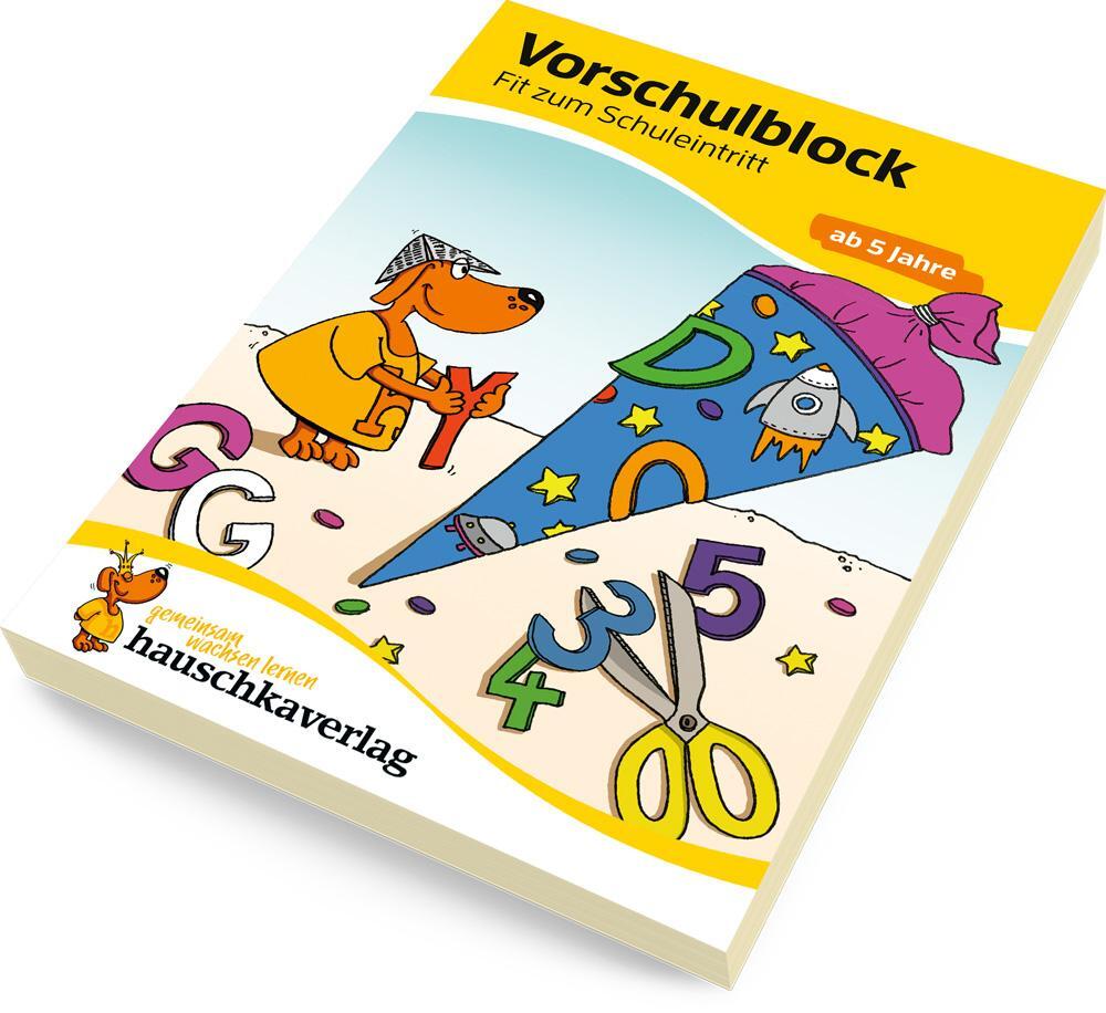 Bild: 9783881006255 | Vorschulblock - Fit zum Schuleintritt ab 5 Jahre | Linda Neumann