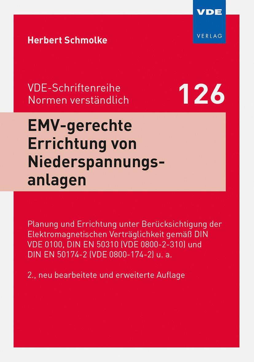 Bild: 9783800744213 | EMV-gerechte Errichtung von Niederspannungsanlagen | Herbert Schmolke