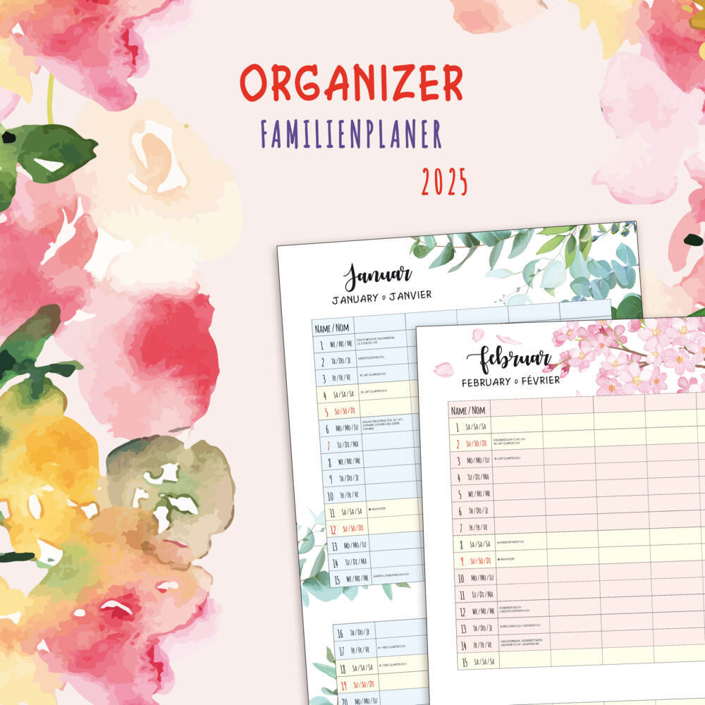 Cover: 9783959294867 | Organizer 2025 | Kalender 2025 | Kalender | Drahtheftung | 28 S.