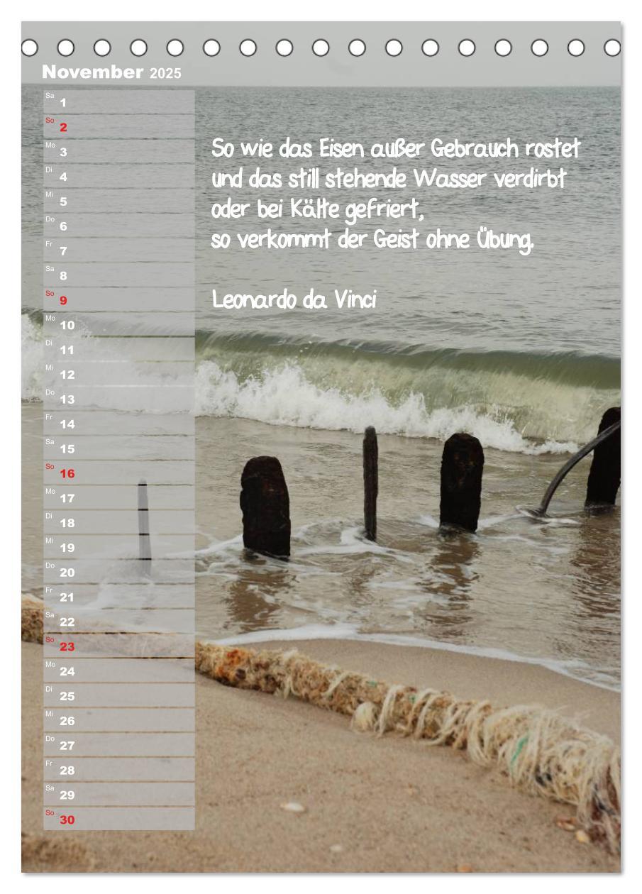 Bild: 9783457071960 | maritim inspiriert / Geburtstagskalender (Tischkalender 2025 DIN A5...