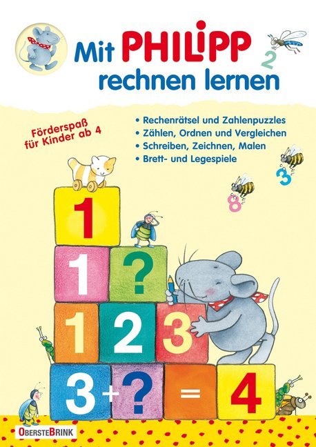 Cover: 9783934333710 | Mit Philipp rechnen lernen | Förderspaß für Kinder ab 4 | Landa | Buch