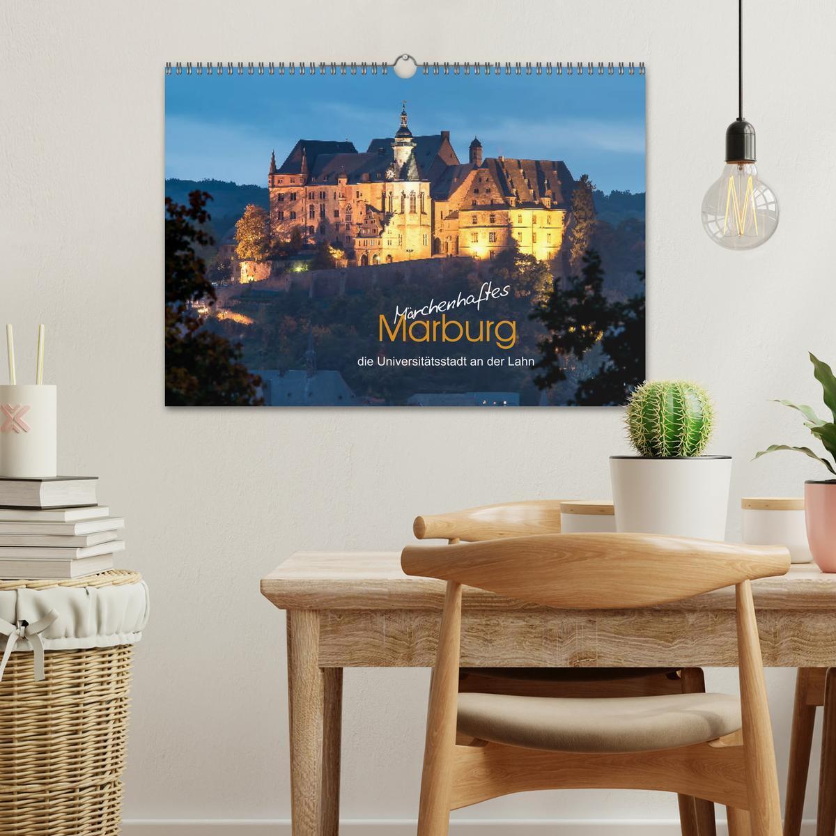 Bild: 9783435413171 | Märchenhaftes Marburg (Wandkalender 2025 DIN A3 quer), CALVENDO...