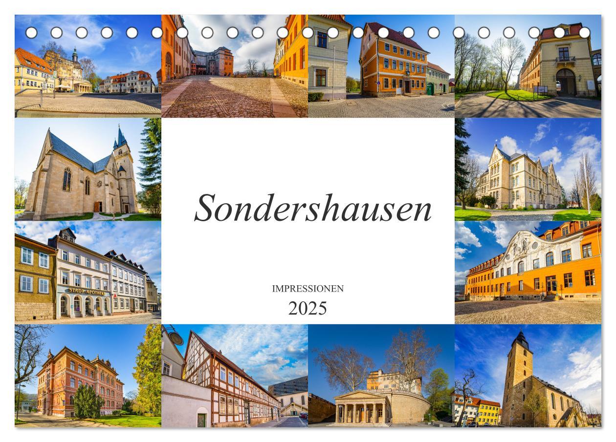 Cover: 9783435237005 | Sondershausen Impressionen (Tischkalender 2025 DIN A5 quer),...