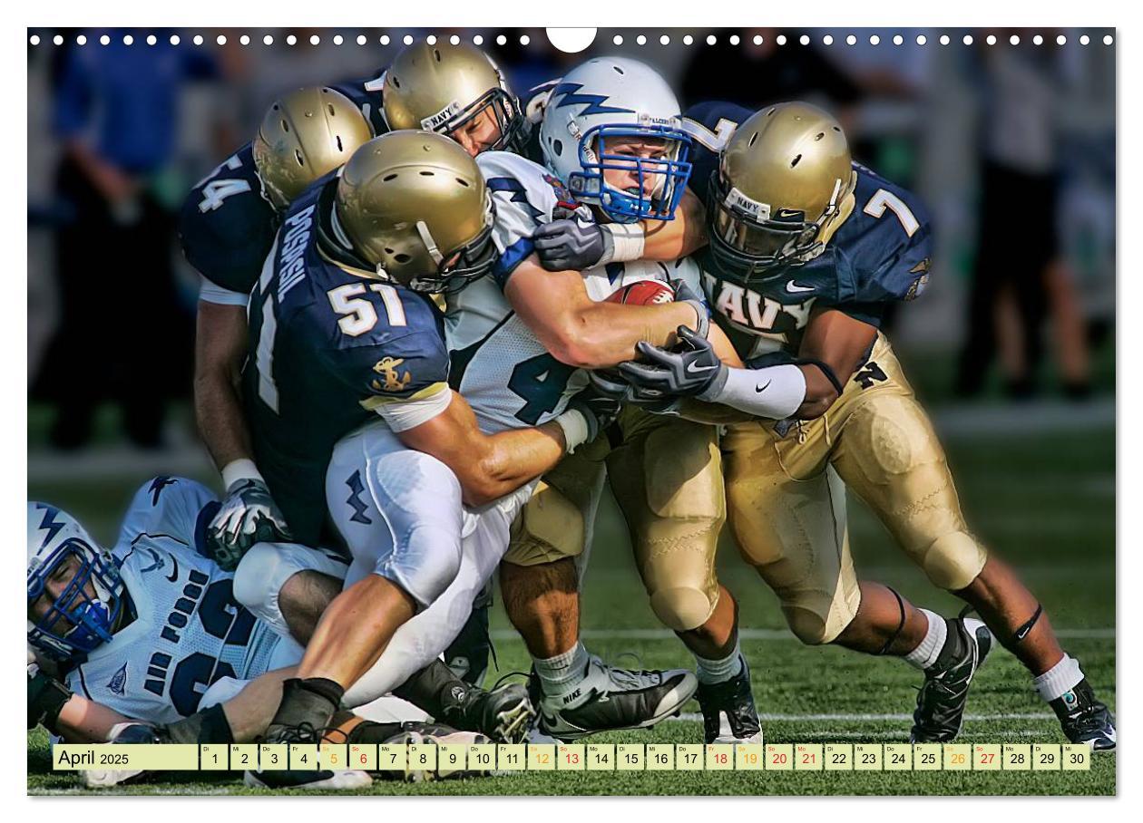 Bild: 9783435485772 | American Football - Taktik und Athletik (Wandkalender 2025 DIN A3...