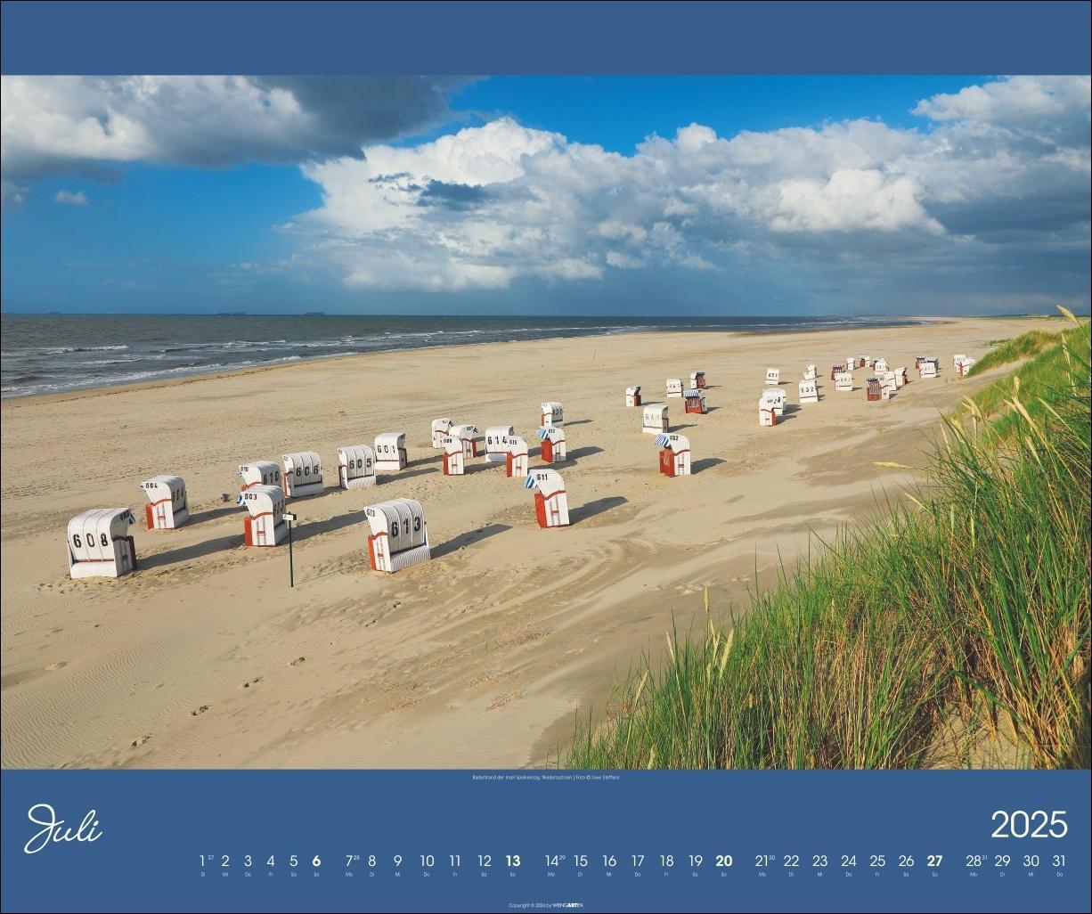 Bild: 9783839900673 | Nordsee Kalender 2025 | Kalender | Spiralbindung | 14 S. | Deutsch