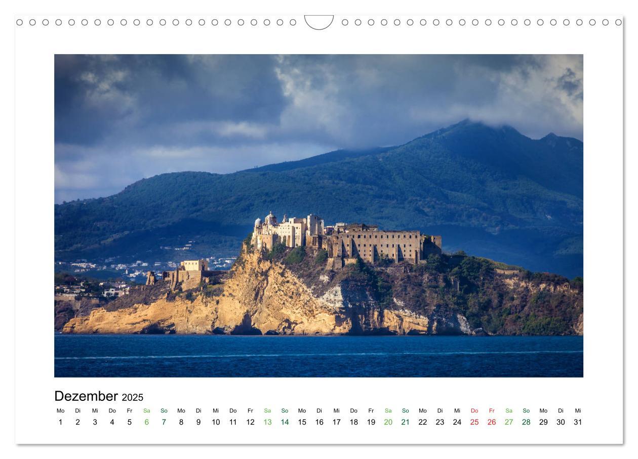 Bild: 9783435458004 | Sehnsuchtsinseln Capri und Ischia (Wandkalender 2025 DIN A3 quer),...