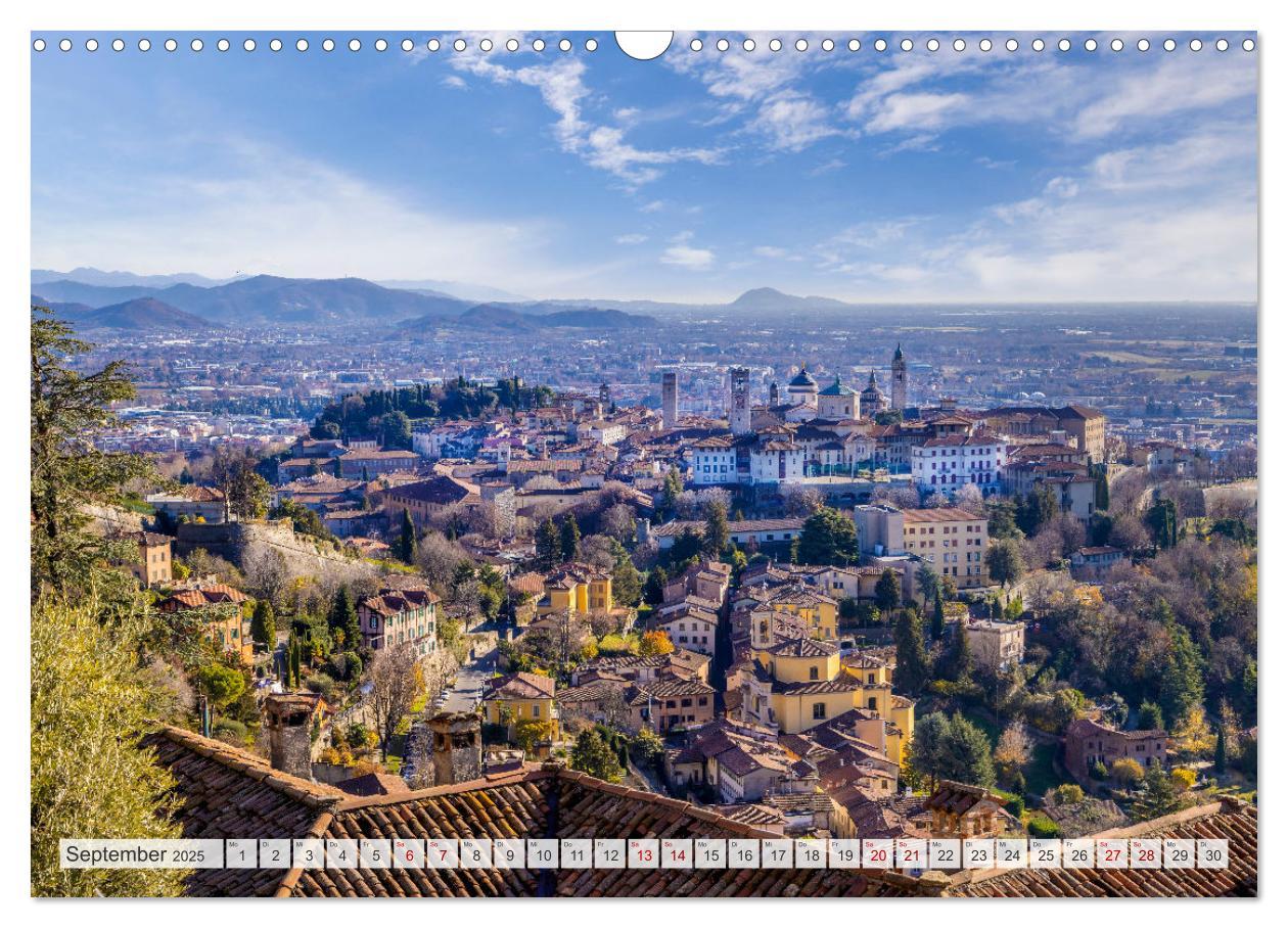 Bild: 9783457151617 | Bezauberndes Bergamo (Wandkalender 2025 DIN A3 quer), CALVENDO...