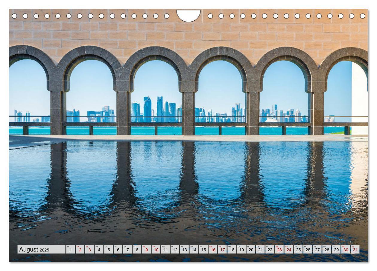 Bild: 9783435142286 | Doha - Hauptstadt von Katar (Wandkalender 2025 DIN A4 quer),...