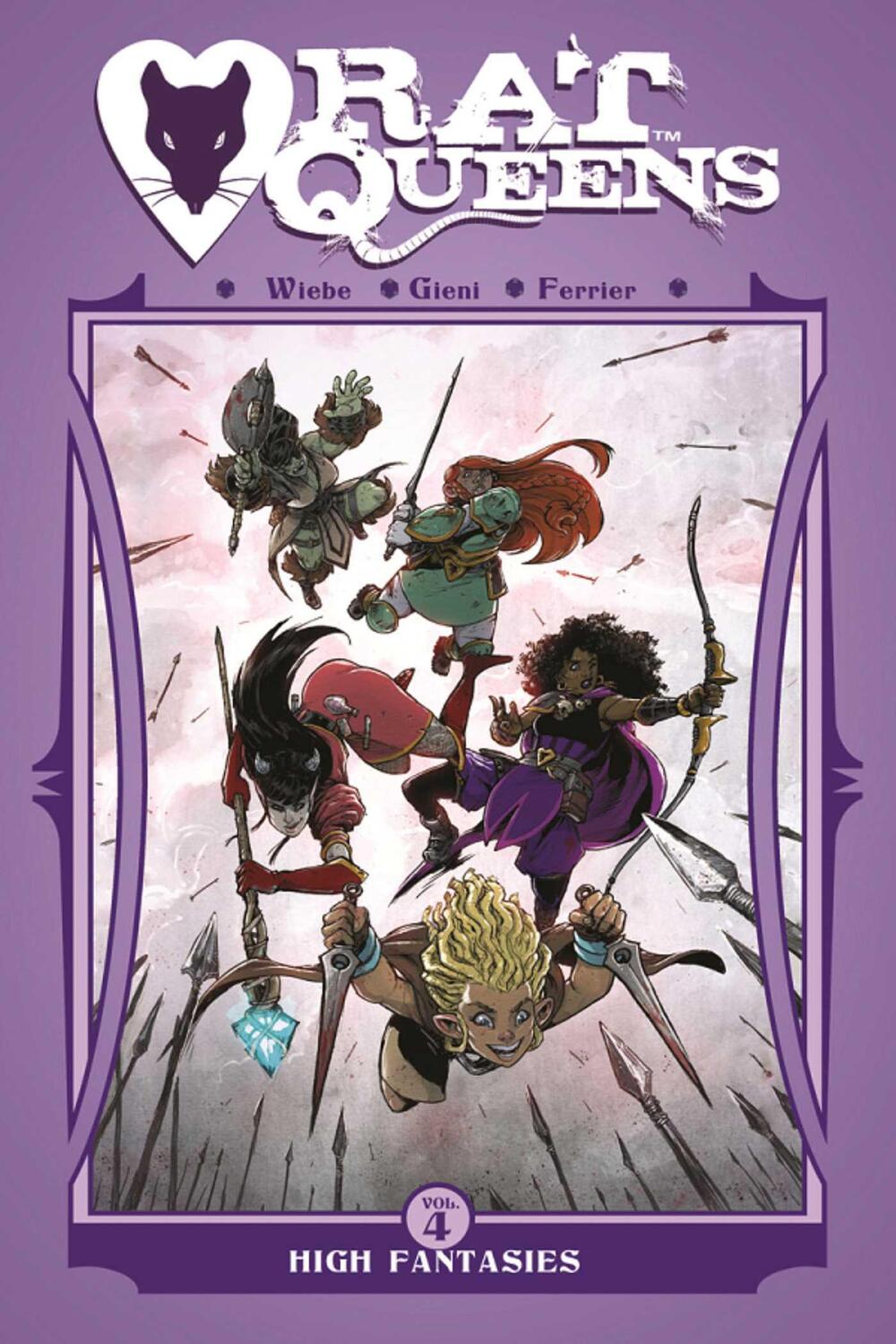 Cover: 9781632158994 | Rat Queens Volume 4: High Fantasies | Kurtis J. Wiebe | Taschenbuch