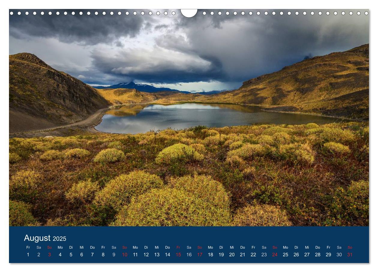 Bild: 9783435608102 | Farbenfrohes Patagonien (Wandkalender 2025 DIN A3 quer), CALVENDO...