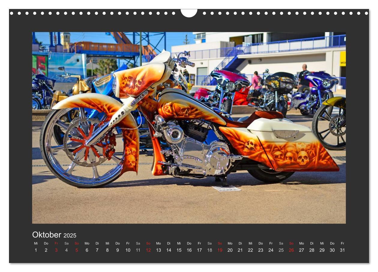 Bild: 9783435788507 | BEST OF HARLEY-DAVIDSON BAGGER-STYLE (Wandkalender 2025 DIN A3...