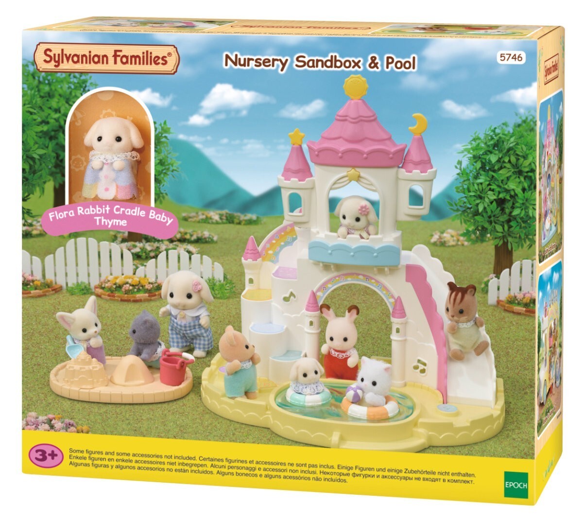 Cover: 5054131057469 | Sylvanian Families 5746 - Nursery Sandbox &amp; Pool,...