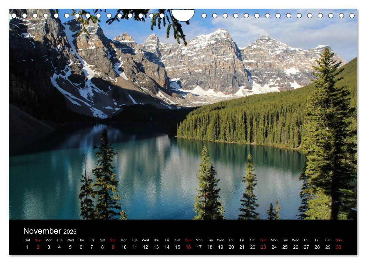 Bild: 9781325957620 | Canada 2025 (Wall Calendar 2025 DIN A4 landscape), CALVENDO 12...