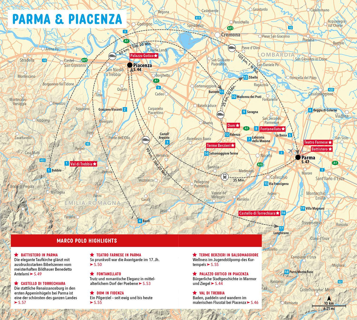 Bild: 9783829749497 | MARCO POLO Reiseführer Emilia-Romagna, Bologna, Parma, Ravenna | Buch