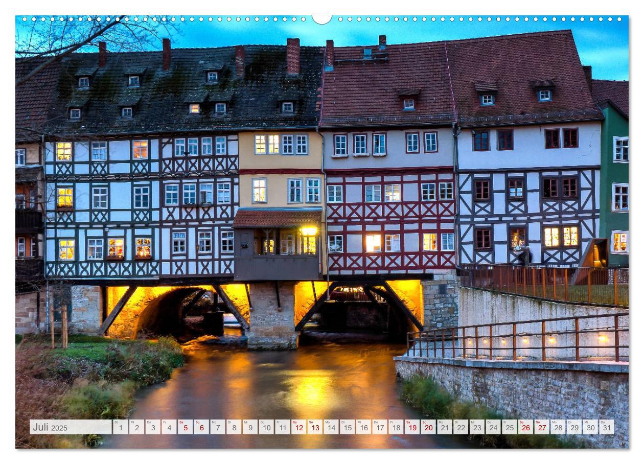 Bild: 9783435321100 | Erfurt. Perle Thüringens. (Wandkalender 2025 DIN A2 quer), CALVENDO...