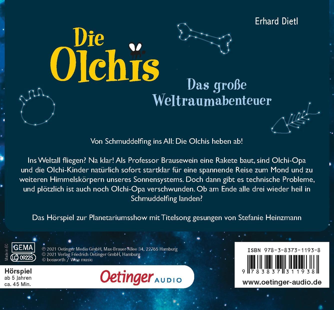 Rückseite: 9783837311938 | Die Olchis. Das große Weltraumabenteuer | Das große Weltraumabenteuer