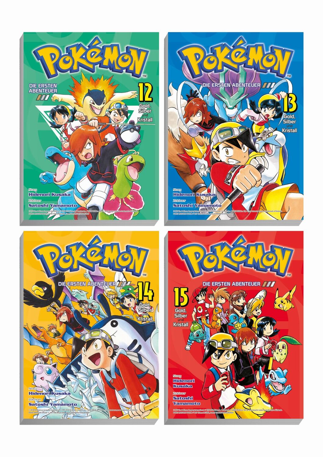 Cover: 9783741640612 | Pokémon - Manga Pack 04 | Hidenori Kusaka (u. a.) | Taschenbuch | 2024