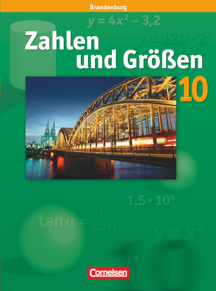 Cover: 9783060011568 | Zahlen und Größen - Sekundarstufe I - Brandenburg - 10. Schuljahr