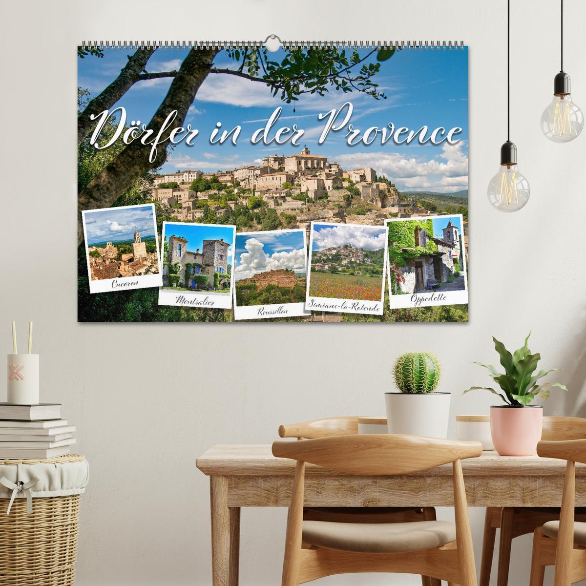 Bild: 9783383893407 | Dörfer in der Provence (Wandkalender 2025 DIN A2 quer), CALVENDO...