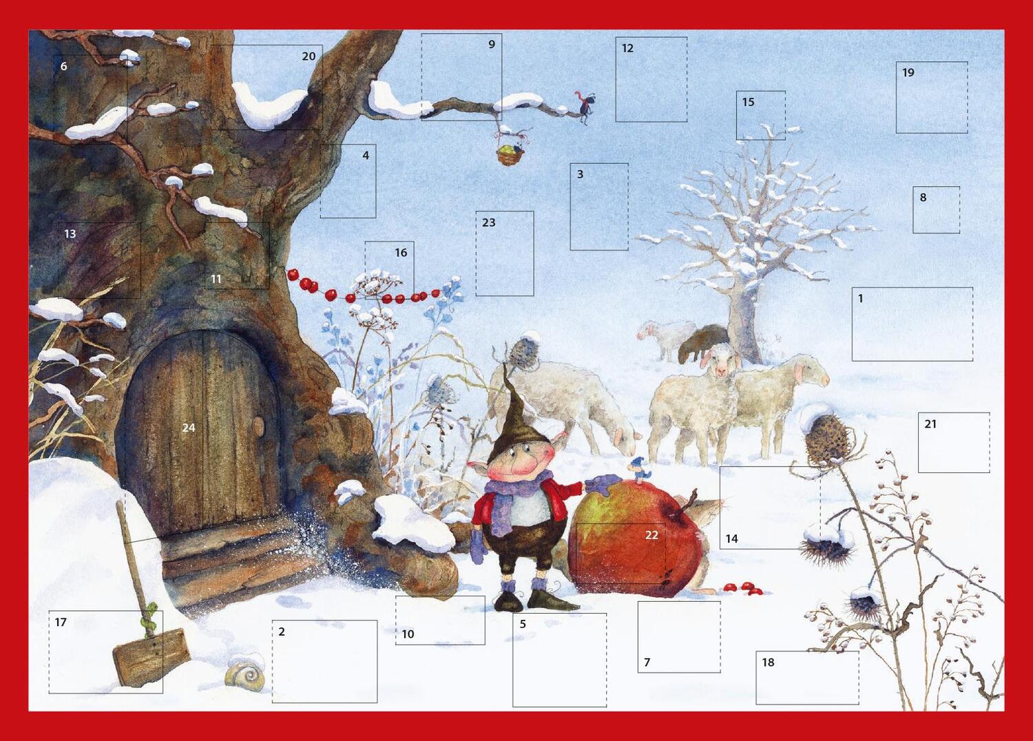 Cover: 4260300470583 | Adventskalender »Bertie Pom« | Daniela Drescher | Kalender | Deutsch