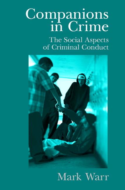 Cover: 9780521009164 | Companions in Crime | The Social Aspects of Criminal Conduct | Warr