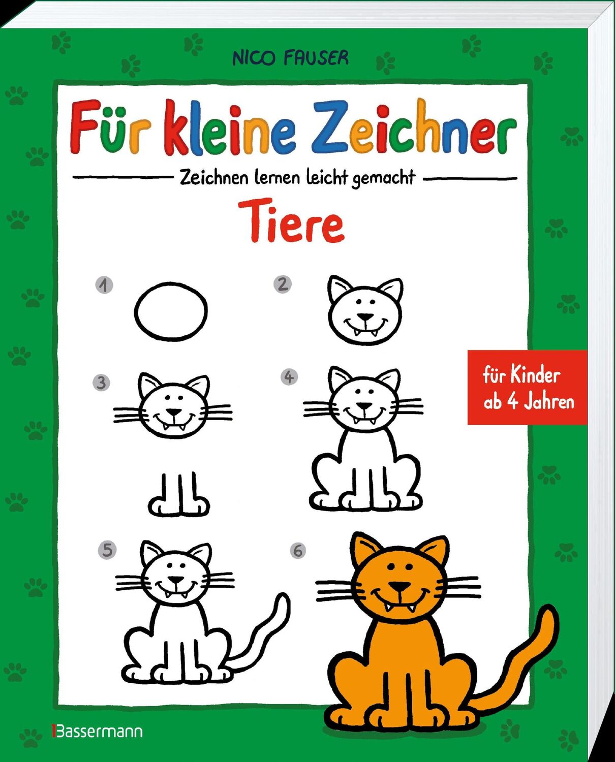 Bild: 9783809429807 | Für kleine Zeichner - Tiere | Nico Fauser | Taschenbuch | 96 S. | 2012