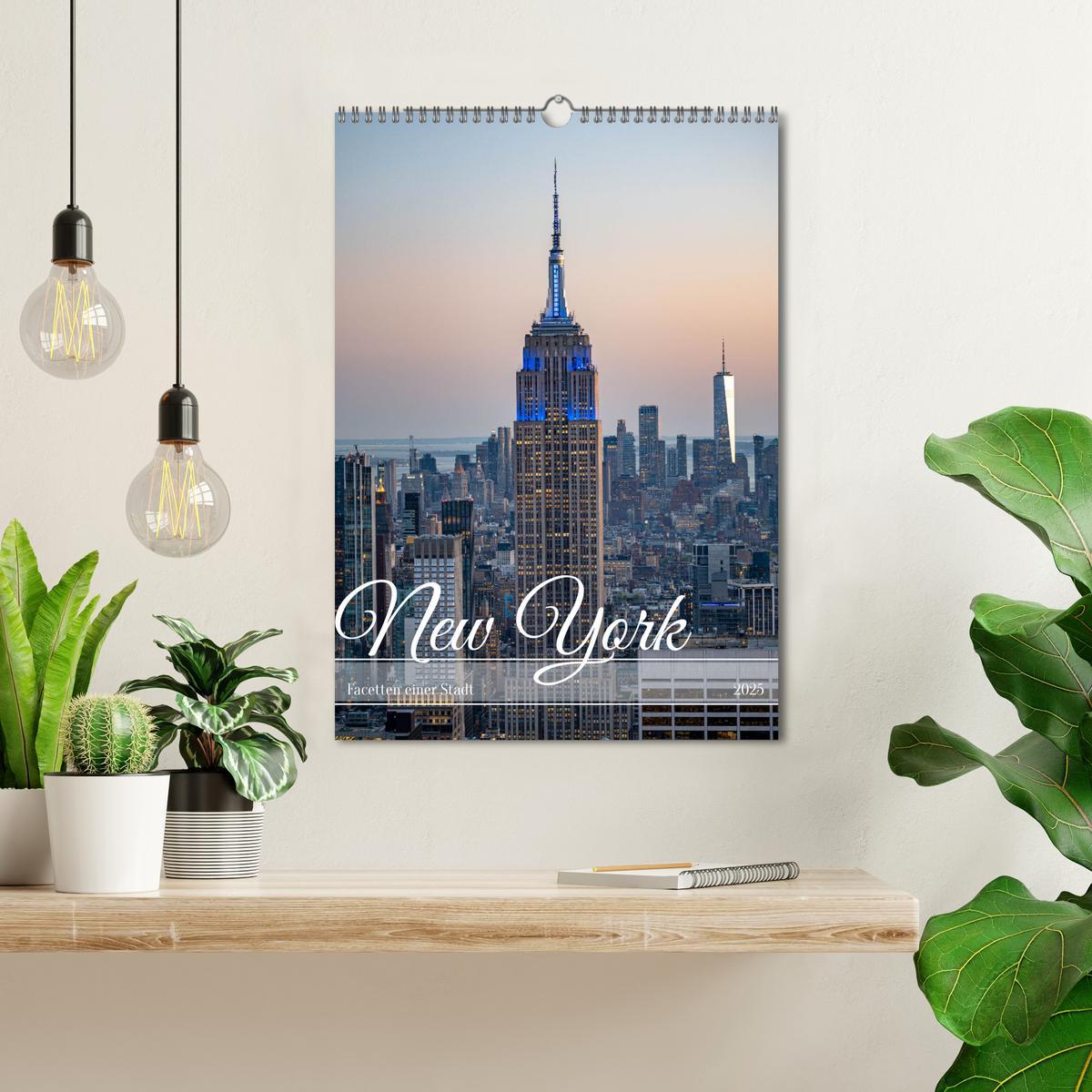 Bild: 9783435847204 | New York, Facetten einer Stadt (Wandkalender 2025 DIN A3 hoch),...